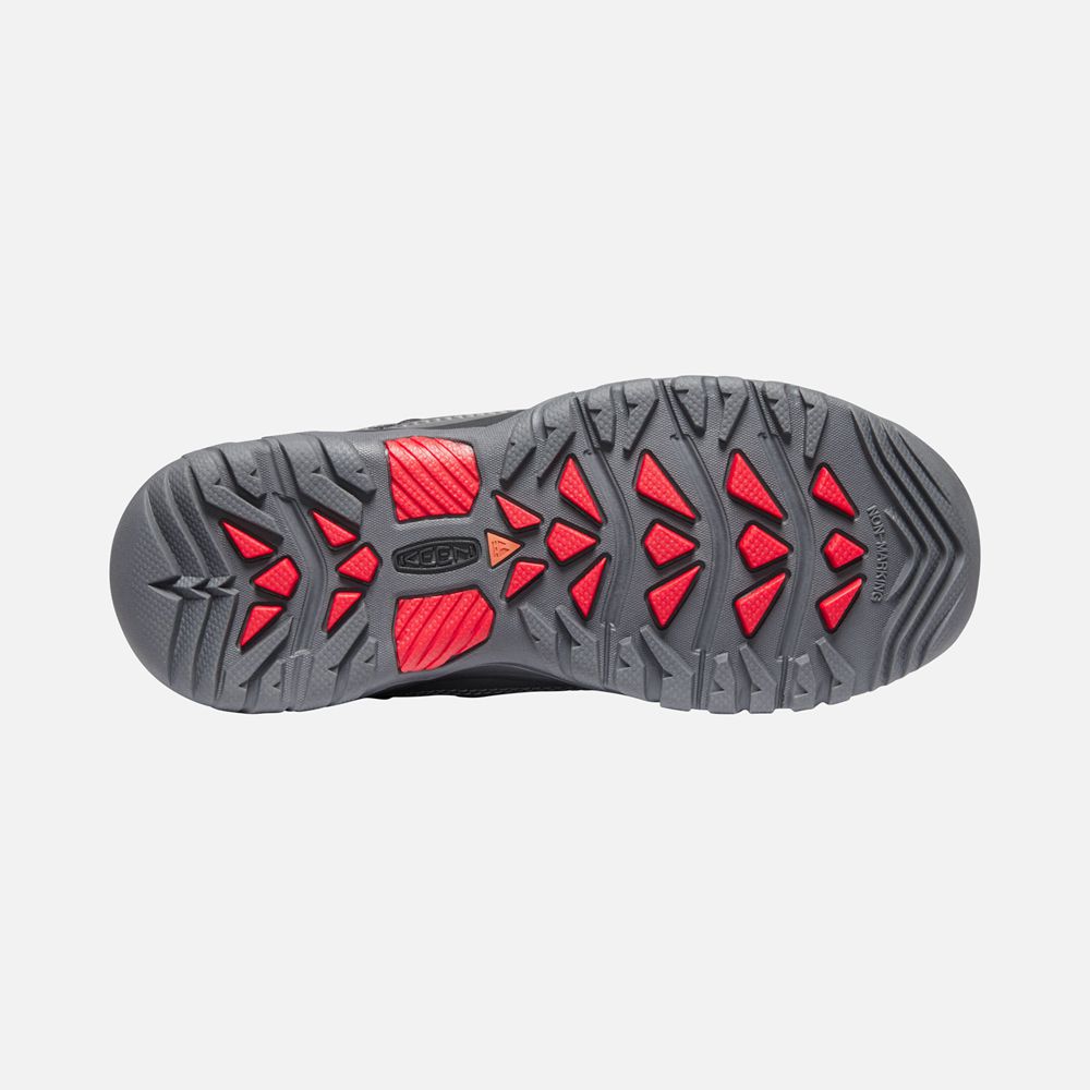 Keen Sneakers Kinderen Grijs/Rood - Targhee Sport Vent Shoes - 20698-BRKD